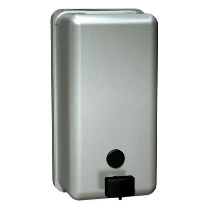 Liquid Soap Dispenser, Vertical, Surface Mounted, 40 oz