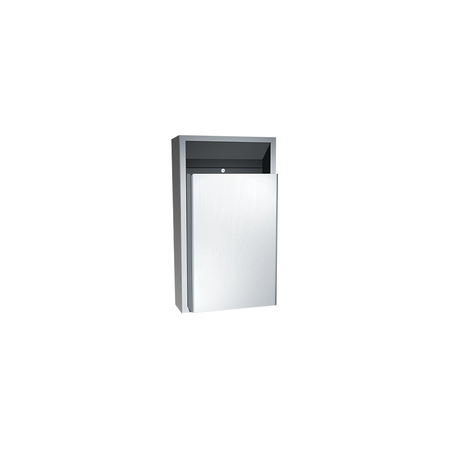 Traditional Waste Receptacle (8” proj., 4” rec.) - Surface Mounted