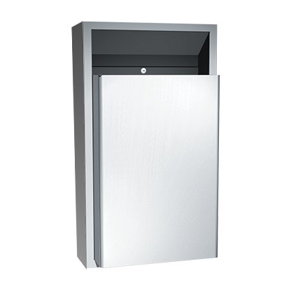 Traditional Waste Receptacle (8” proj., 4” rec.) - Surface Mounted