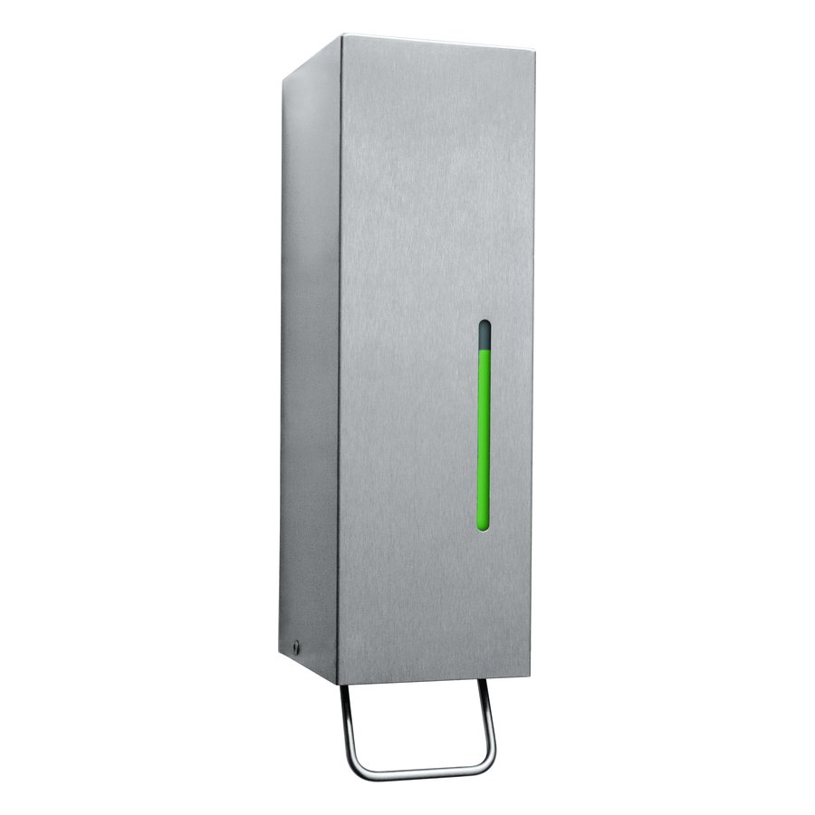 Surface-Mounted Manual Foam Soap Dispenser, Satin Finish, 34-fl oz.