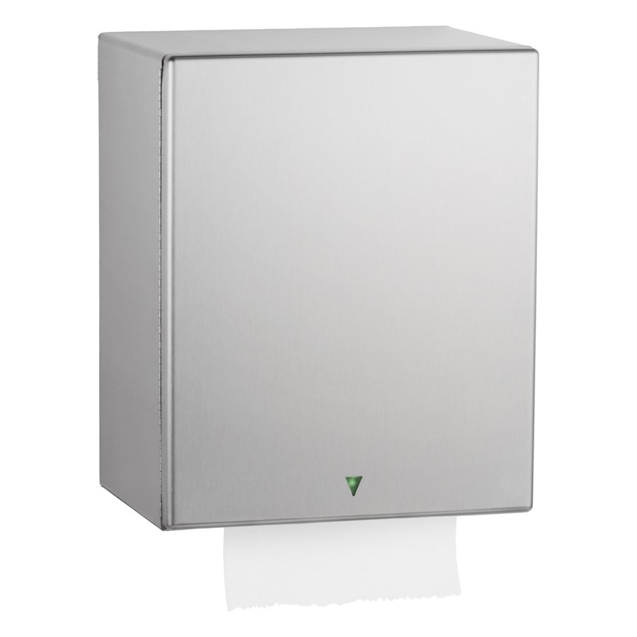 Surface-Mounted Automatic Roll Paper Towel Dispenser, Satin Finish