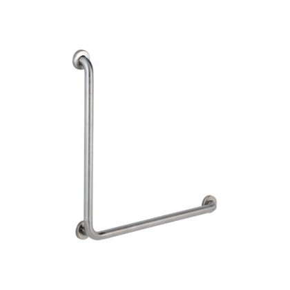 90 Degree Grab Bar, 1-1/2" Diameter, Satin Finish, 30" x 30"
