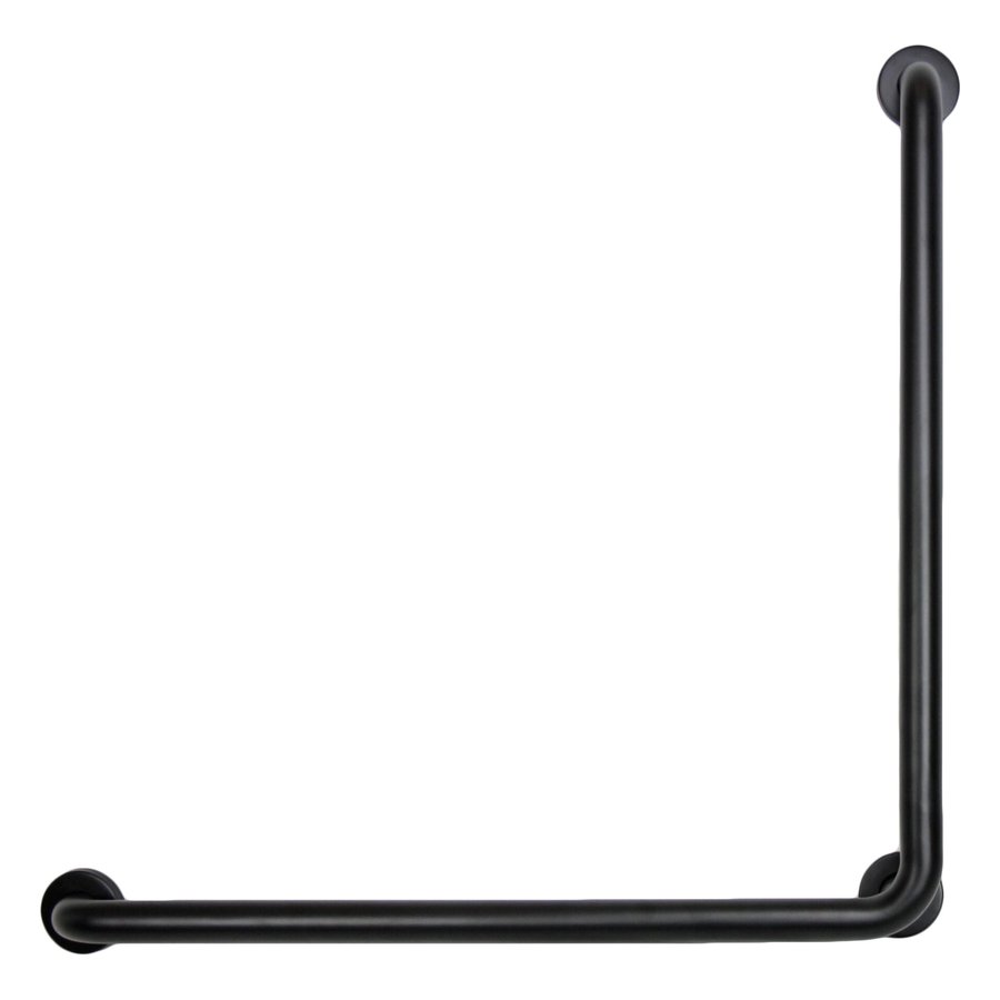 Stainless Steel 1.5” Diameter Grab Bars Matte Black Finish