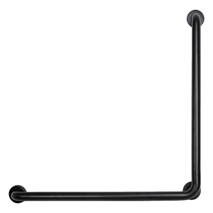 Stainless Steel 1.5” Diameter Grab Bars Matte Black Finish