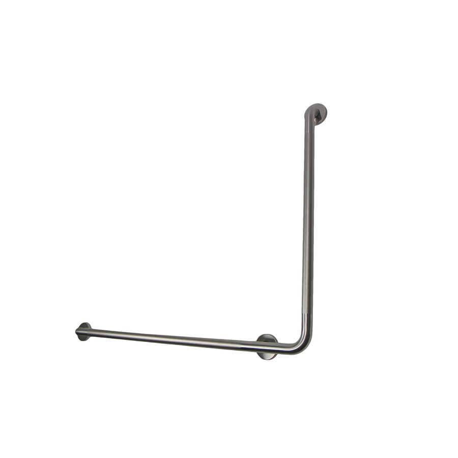 Stainless Steel Grab Bar 40"x30" 1.25" Diameter Left Hand