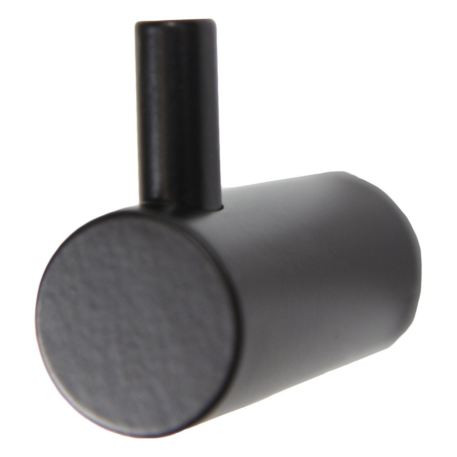Stainless Steel Robe Hook Matte Black Finish