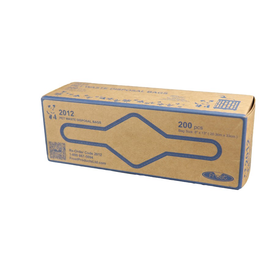 Pet Waste Bags (case - 10 boxes/200 bags per box)