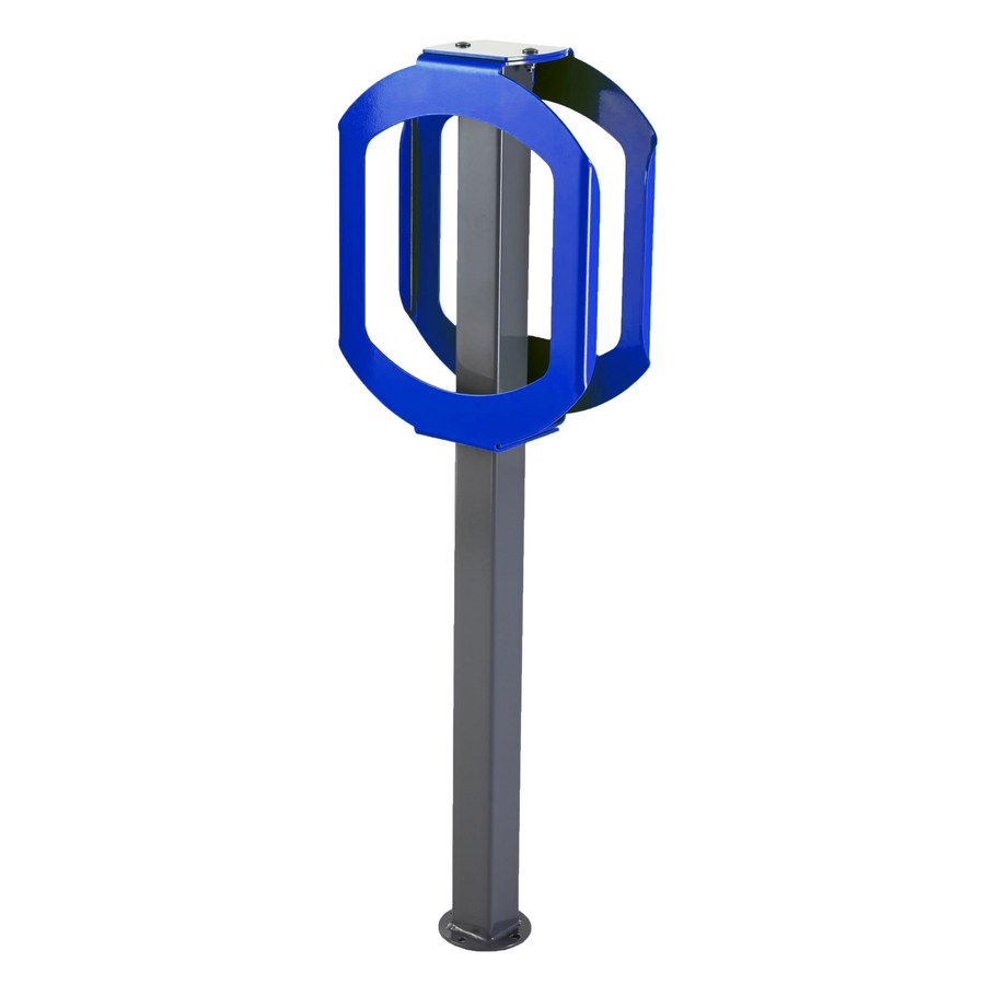 Steel outdoor 2 bike rack