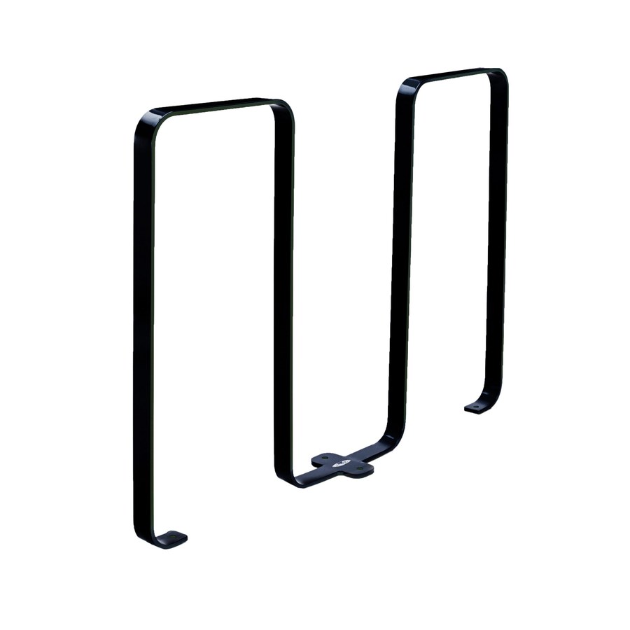 Steel outdoor 5 bike rack