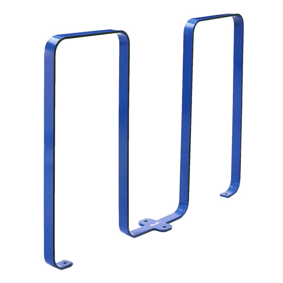 Steel outdoor 5 bike rack
