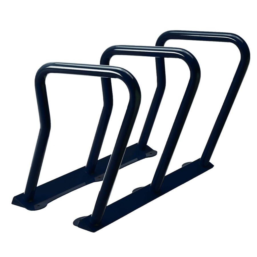 Steel outdoor 6 bike rack