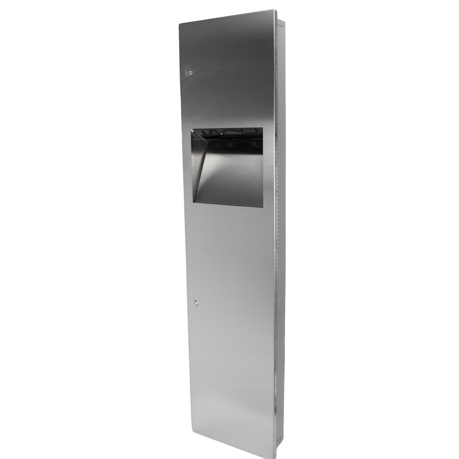 Large Recessed Combination Paper Towel Disp./Disposal 4.5" Depth