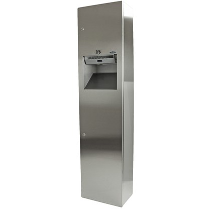 Surface Mounted Auto Roll Combination Paper Towel Disp./Disposal