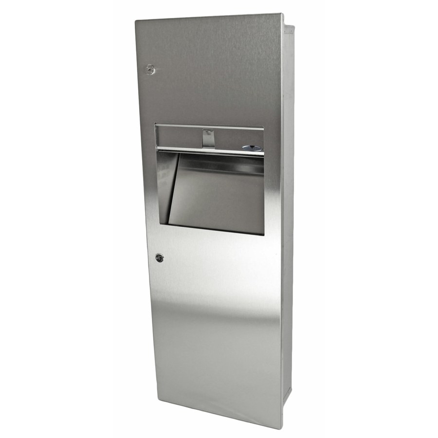 Medium Recessed Combination Paper Towel Disp./Disposal