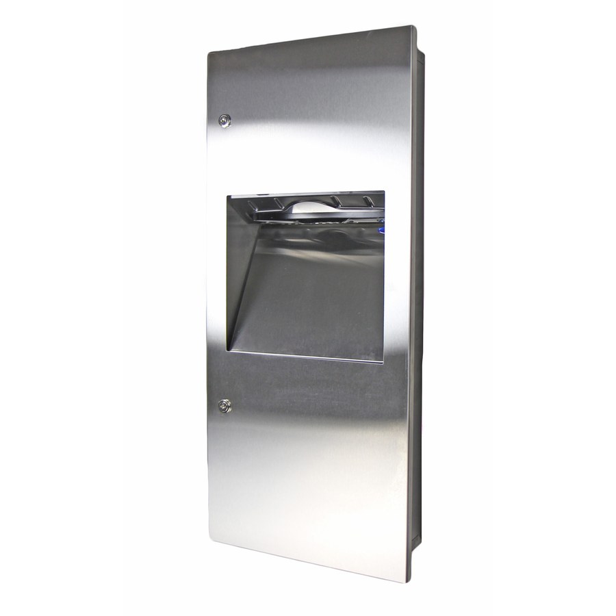 Small Surface Mounted Combination Paper Towel Disp./Disposal 4.5" Depth