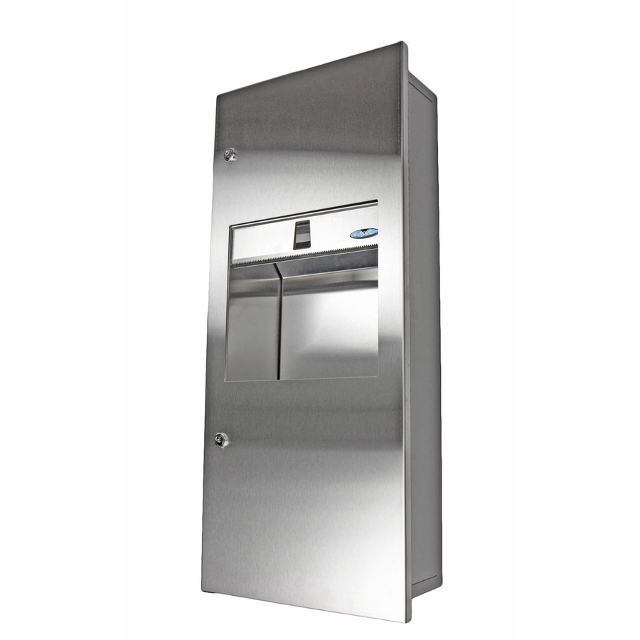 Small Recessed Combination Paper Towel Disp./Disposal