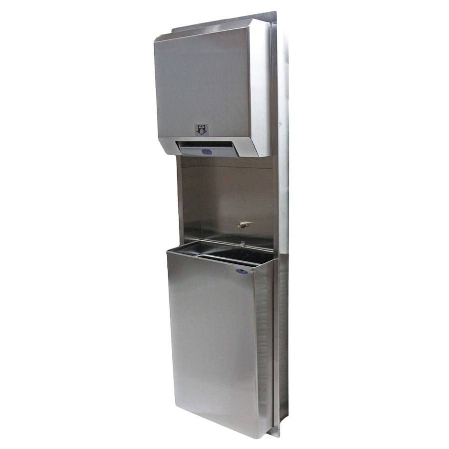 Recessed Automatic Paper Towel Disp./Disposal Open Waste