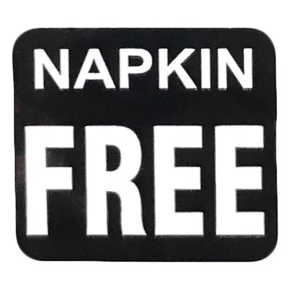 Free Decal for Napkin Vendor