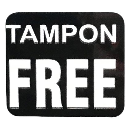 Free Decal for Tampon Vendor