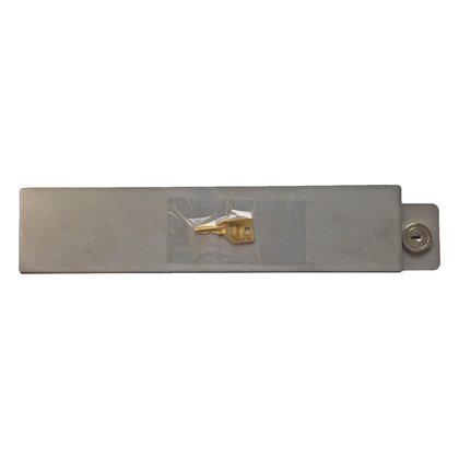 Coin box lock and key