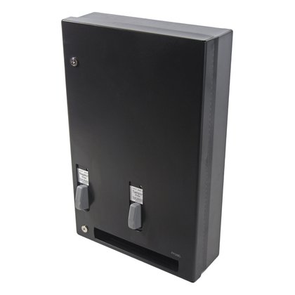 Push Button Free Feminine Product Dispenser Matte Black