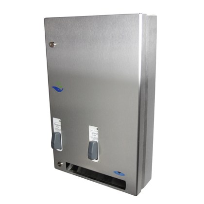 Free Tampon/Napkin Vendor With Push Button