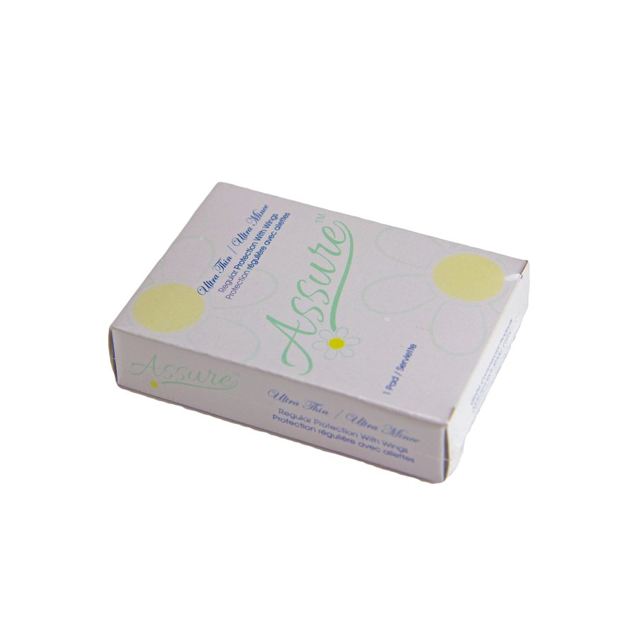 Case of 250 Assure Pads Maxi No.4 with wings