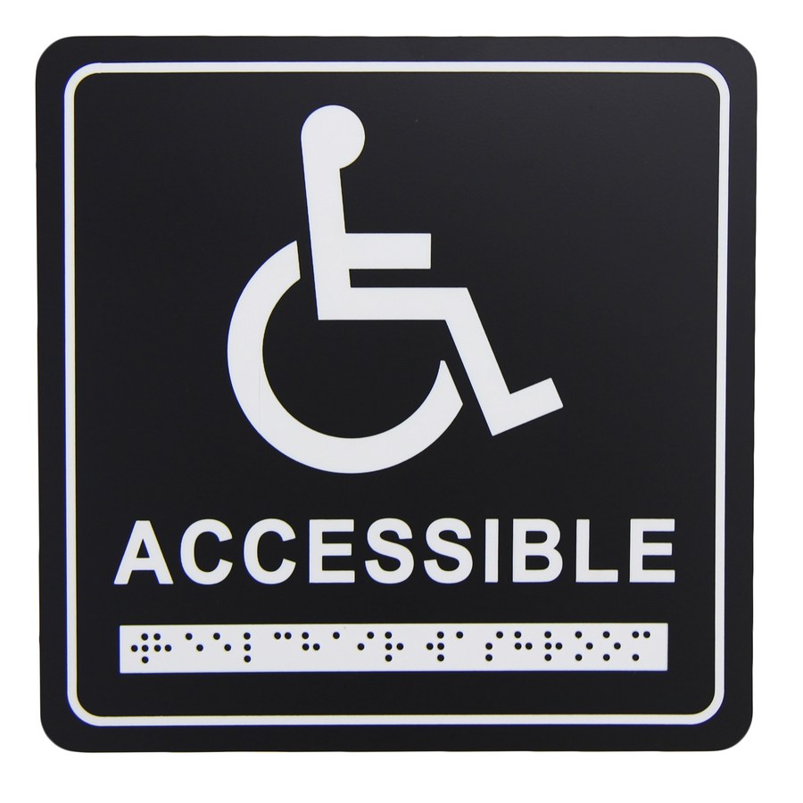 Handicapped Washroom Signage