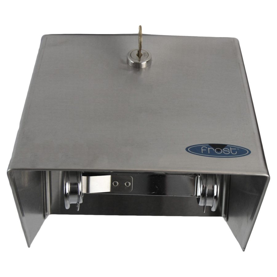 Single Roll Toilet Tissue Dispenser with Hood