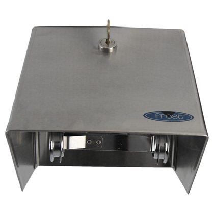 Single Roll Toilet Tissue Dispenser with Hood