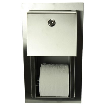 Reserve Roll Toilet Tissue Dispenser Recessed