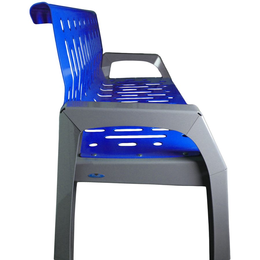 Heavy Duty Steel Outdoor Bench 6'