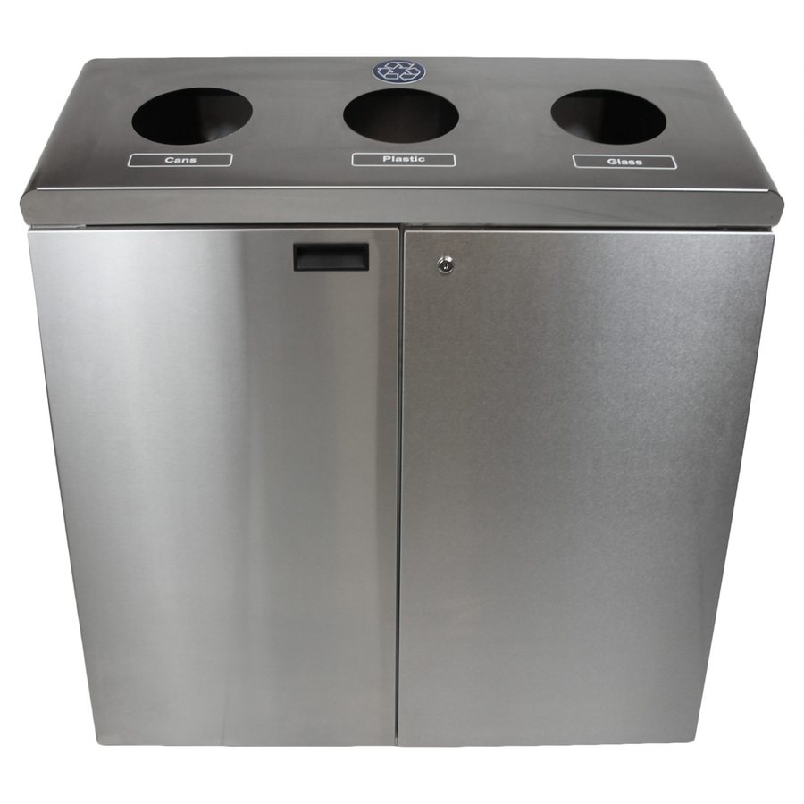 Free Standing Recycling Station