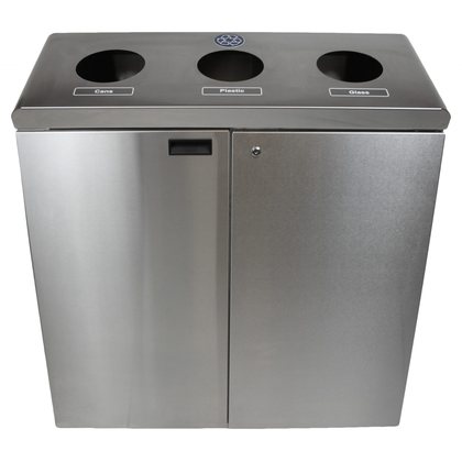 Free Standing Recycling Station