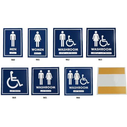 Male Washroom Signage