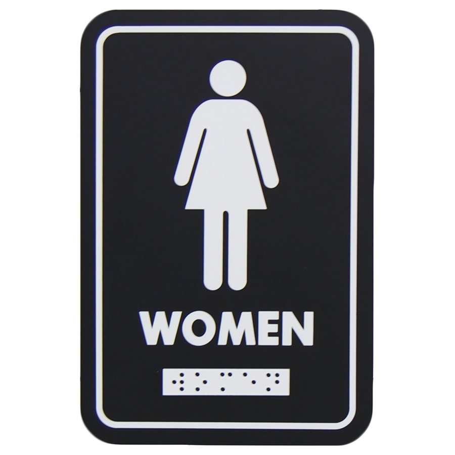 Female Washroom Signage